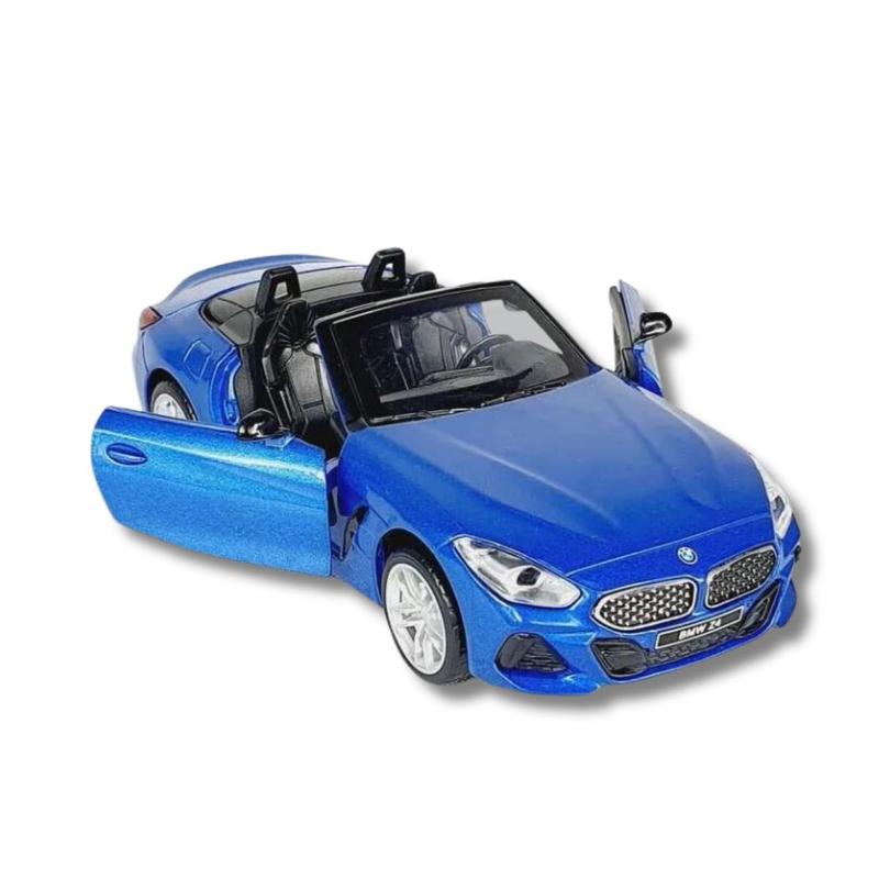 Miniatura Carro Bmw Z4 M40I C Luz E Som 1/32 Azul Calif